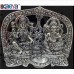 OkaeYa Silver Plated Laxmi Ganesh God Idol Exclusive Gift For Diwali Gift, Wedding Gift, Birthday Gift And Corporate Gift